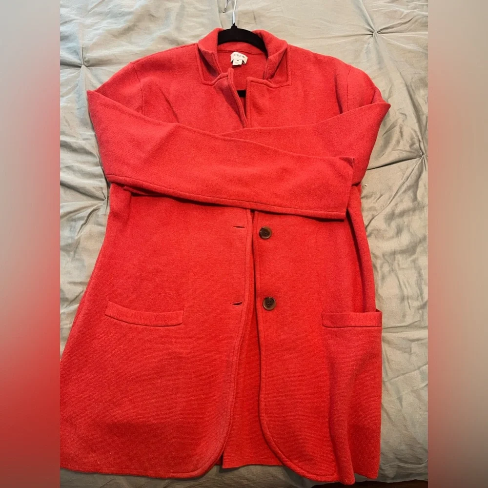 J Crew Cotton Blazer